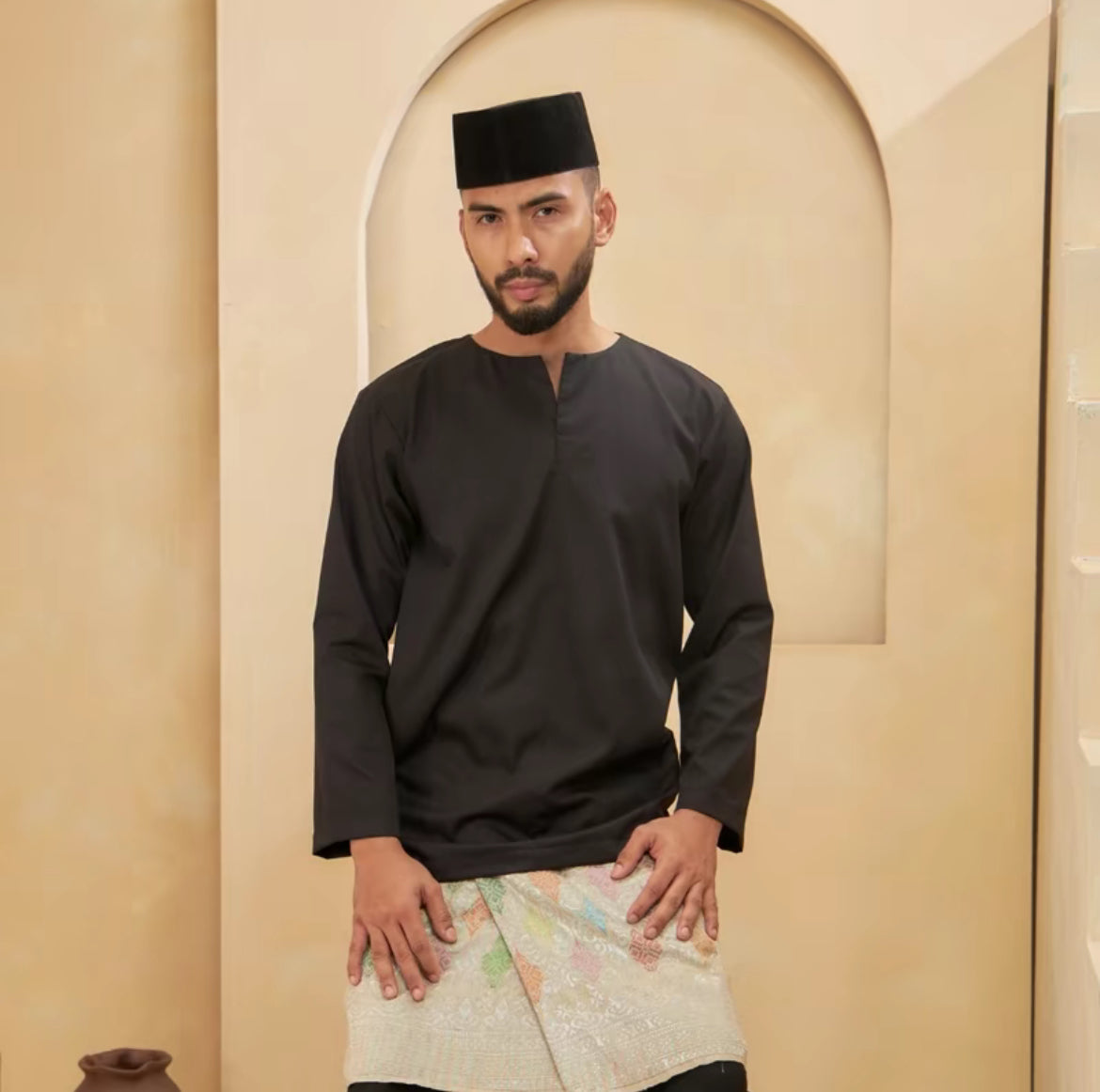 EMIR MODERN KURTA LONG-SLEEVED