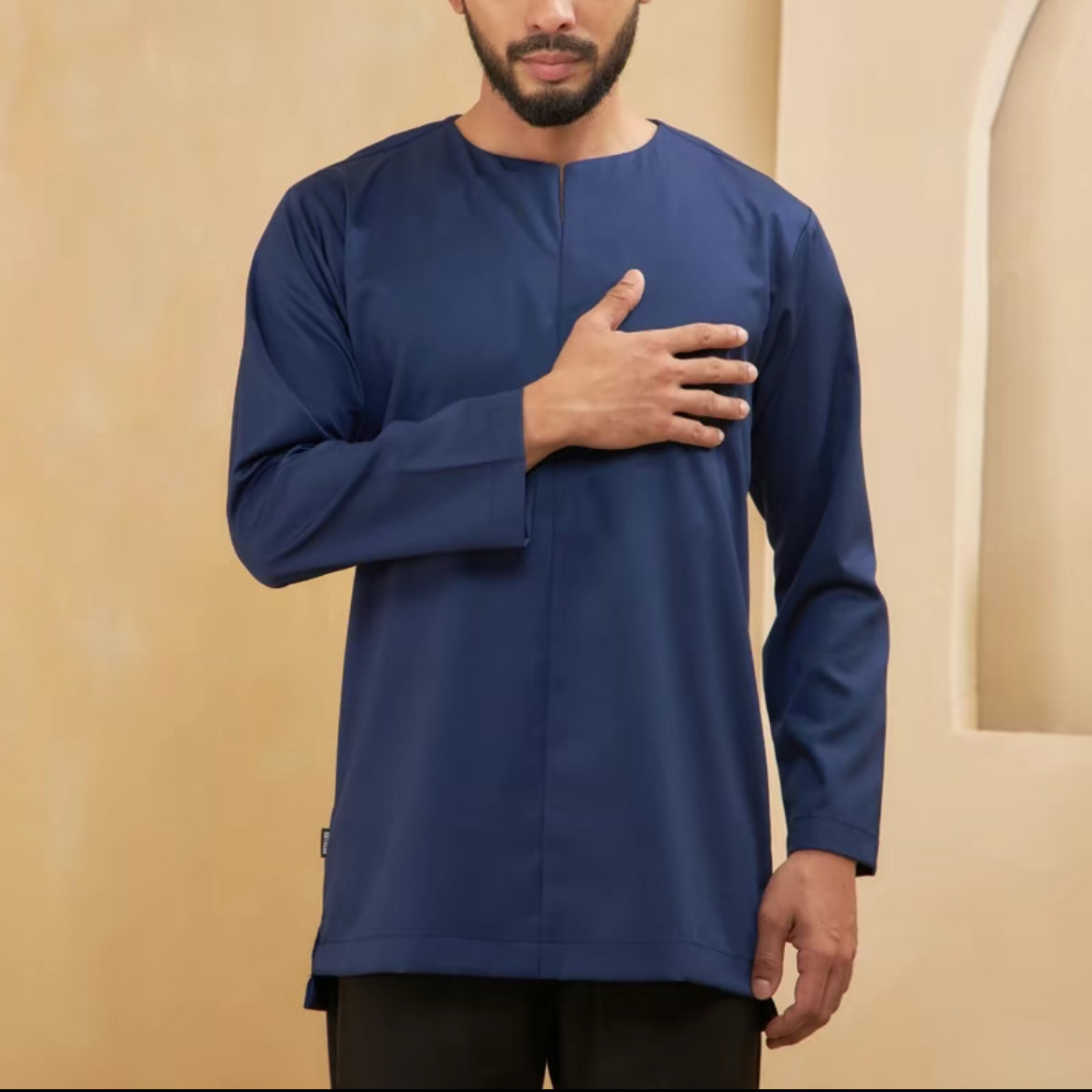 EMIR MODERN KURTA LONG-SLEEVED