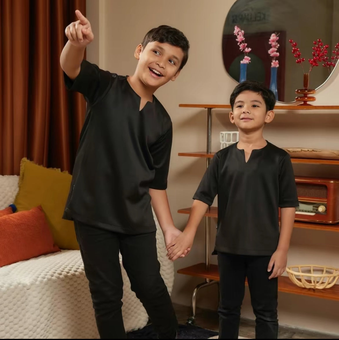 KIDS CASUAL KURTA (IRONLESS)