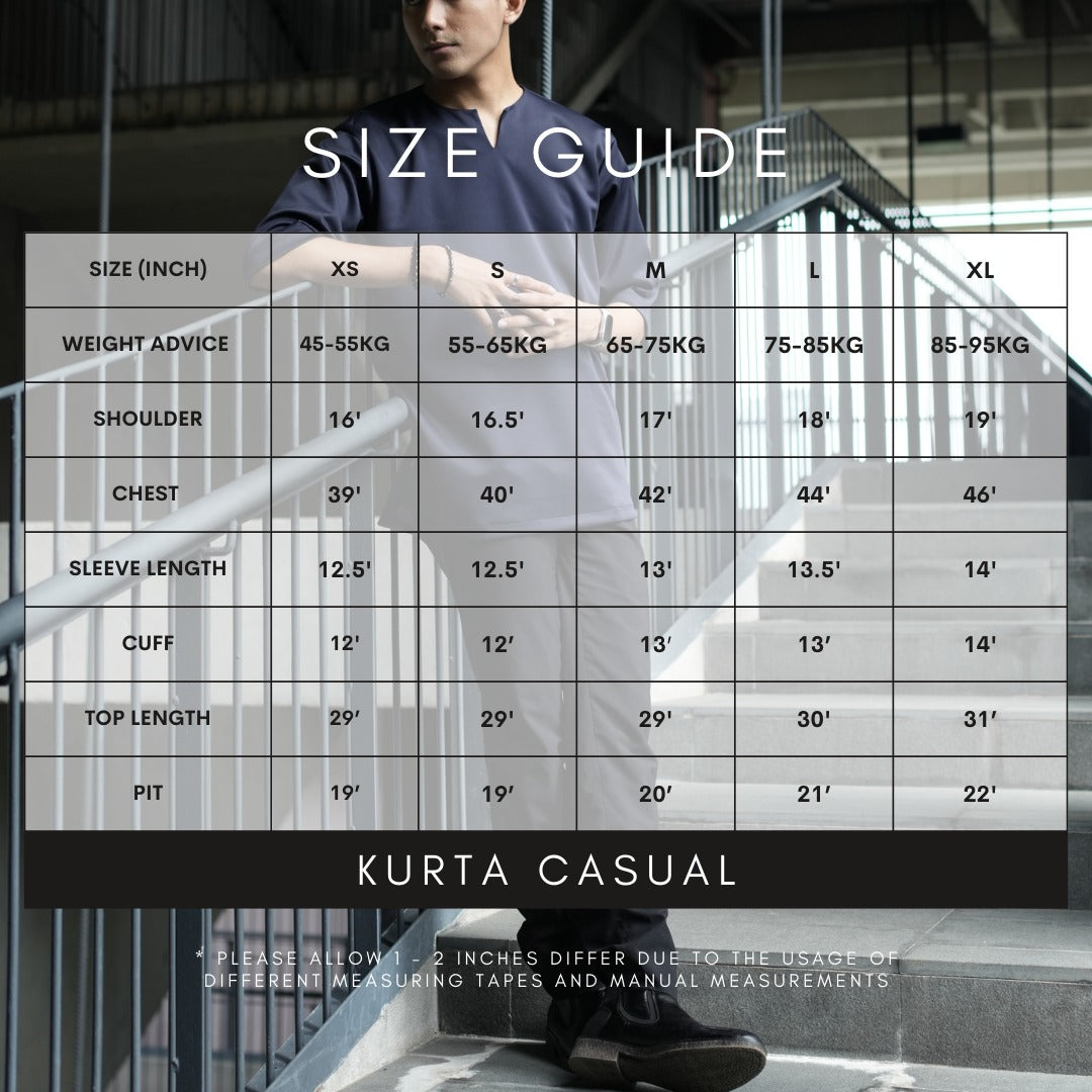 CASUAL KURTA MODERN (IRONLESS)